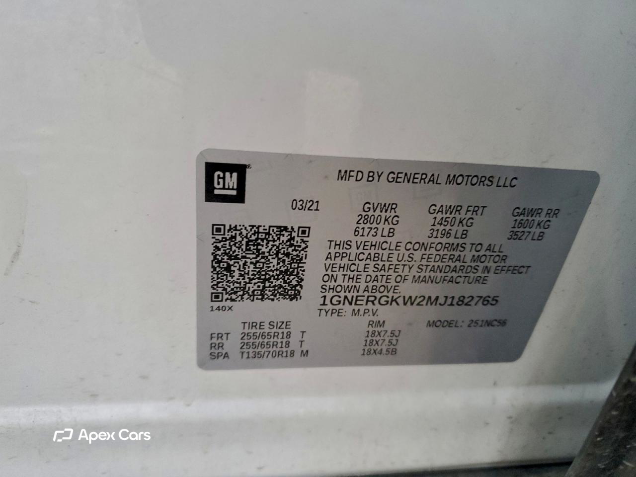Chevrolet Traverse 2021