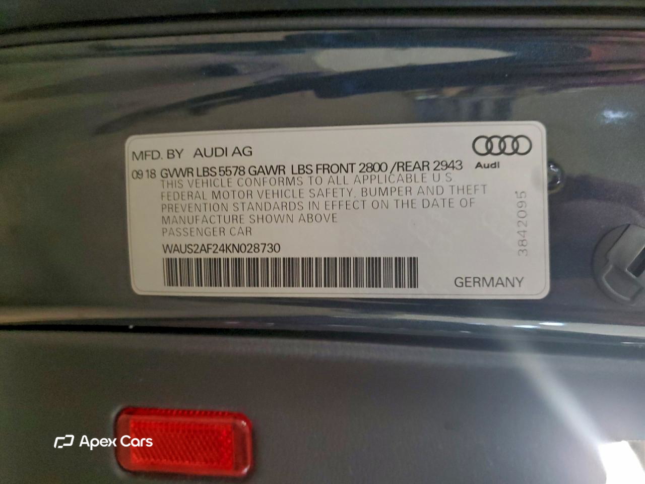Audi A7 2019