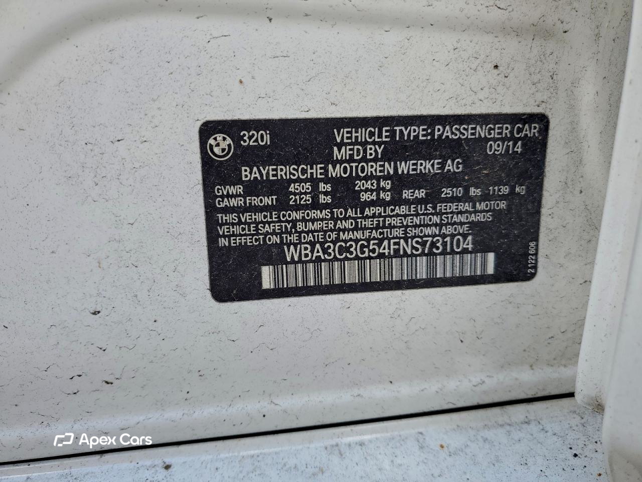 BMW Series 3 2015