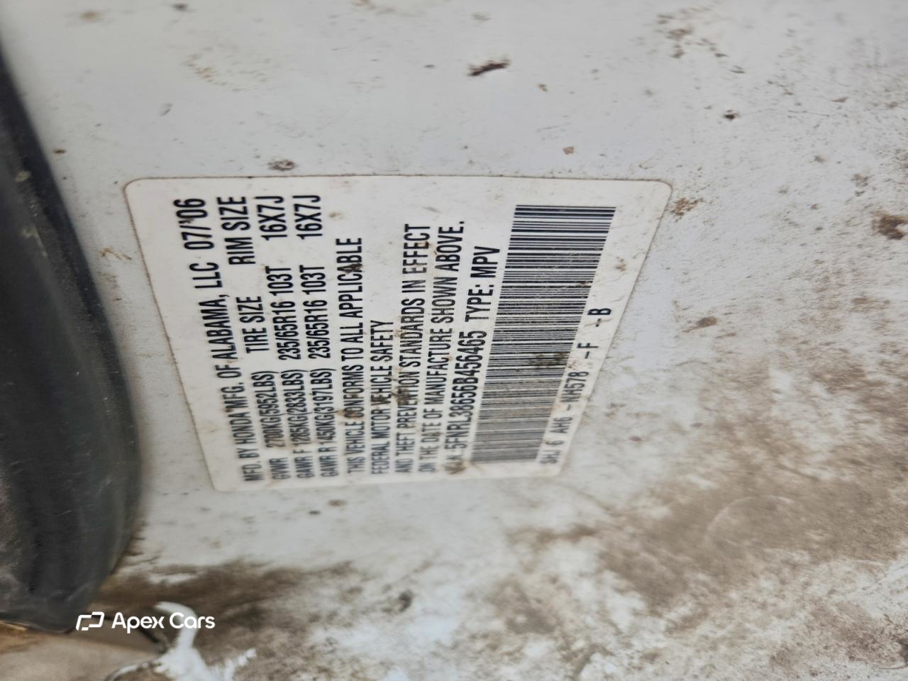 Honda Odyssey 2006