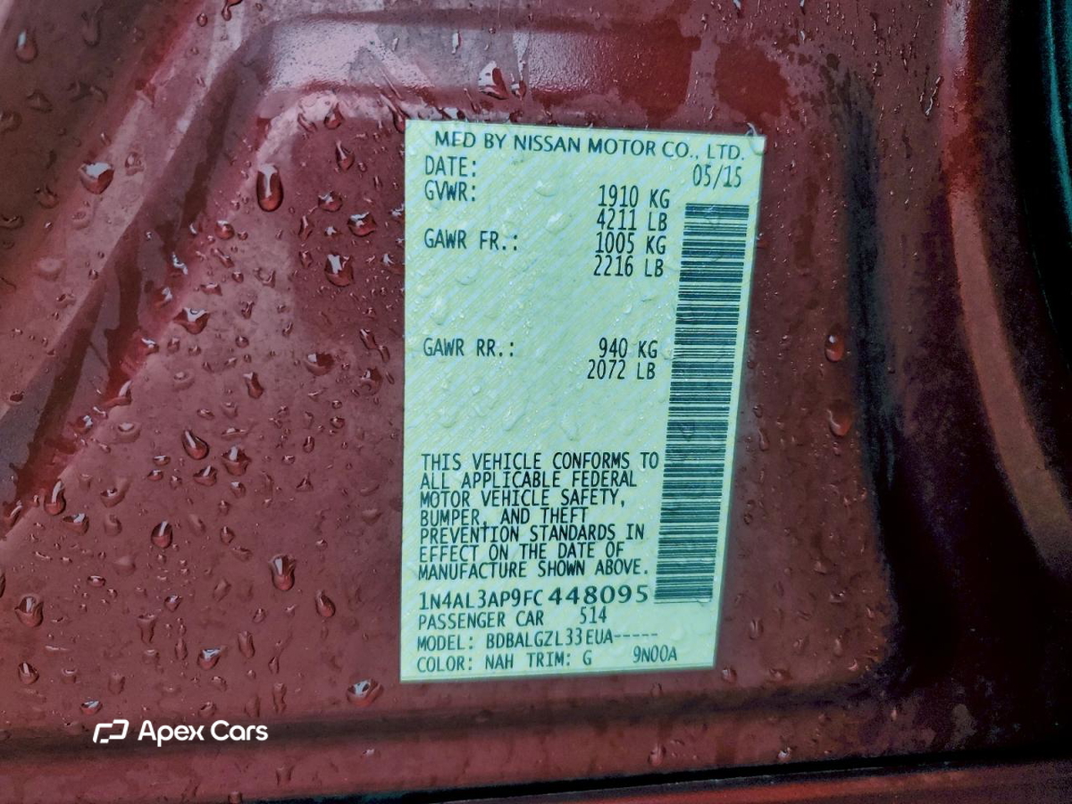 Nissan Altima 2015