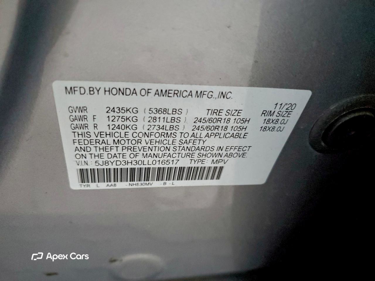 Acura MDX 2020