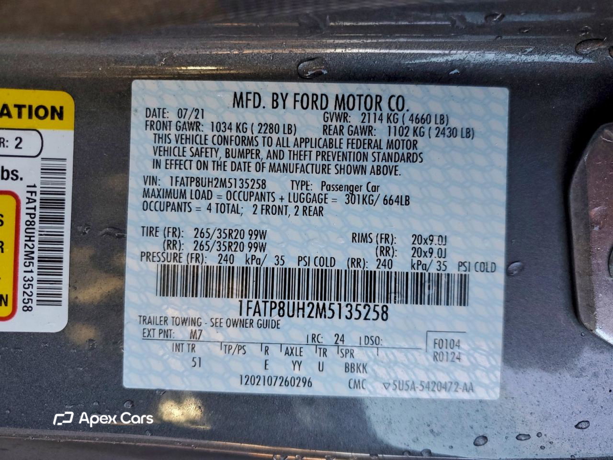 Ford Mustang 2021