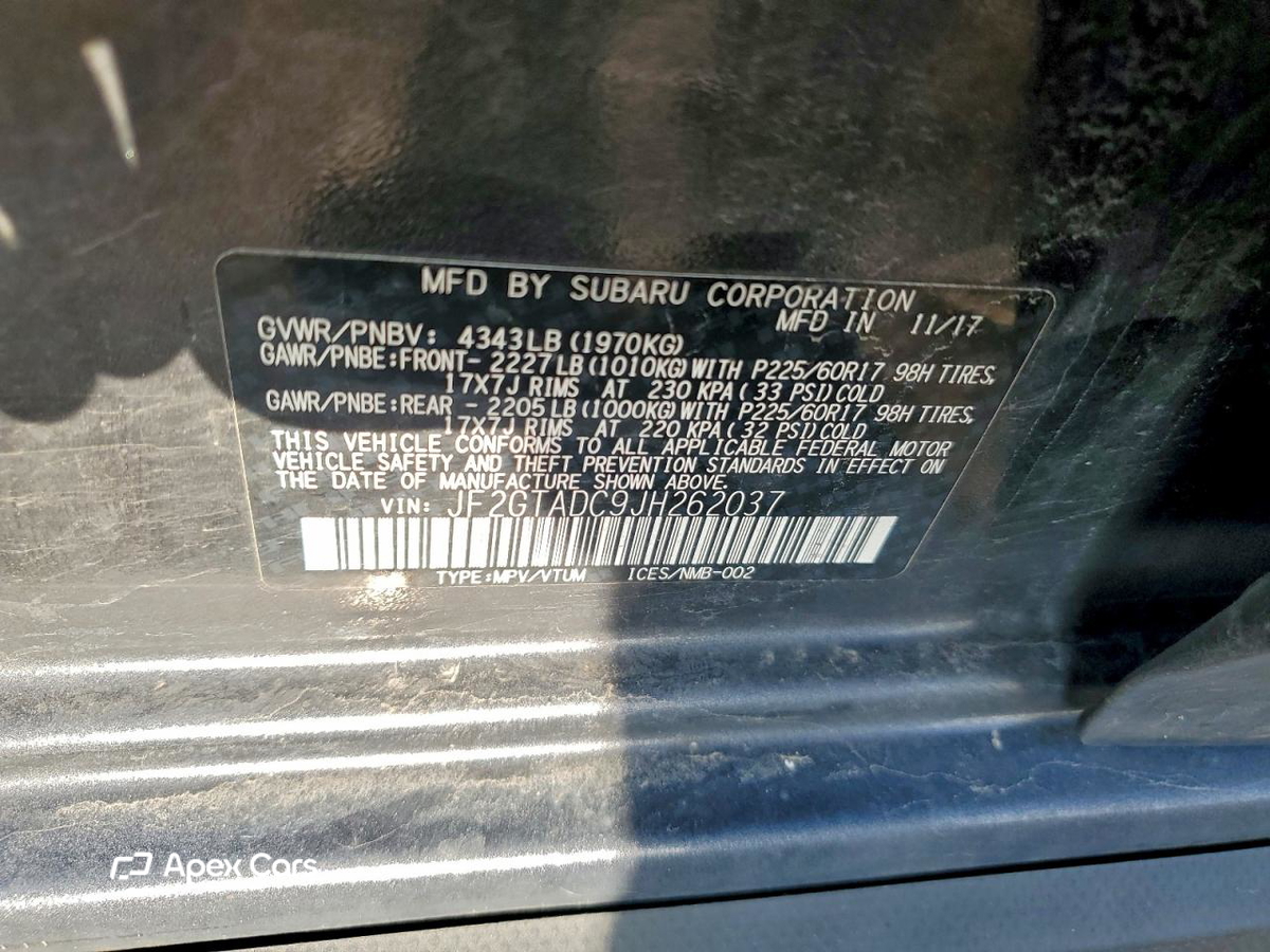 Subaru XV 2018