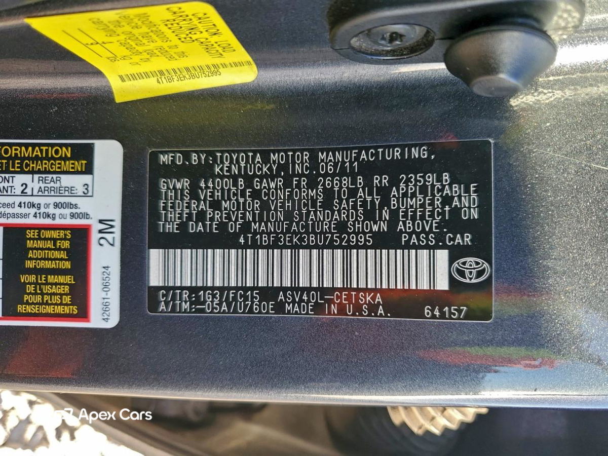 Toyota Camry 2011