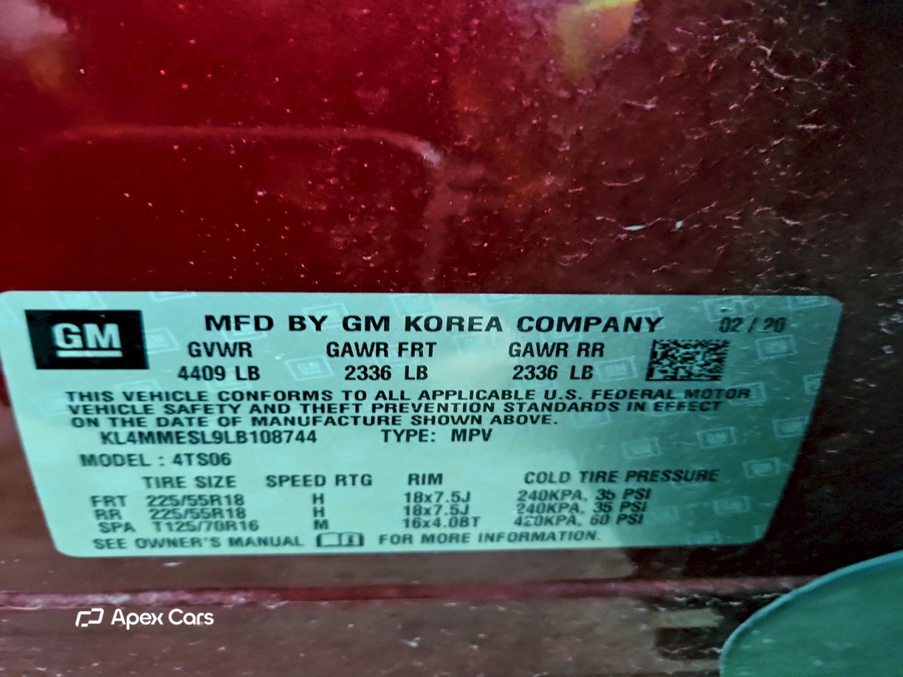 Buick Encore GX 2020