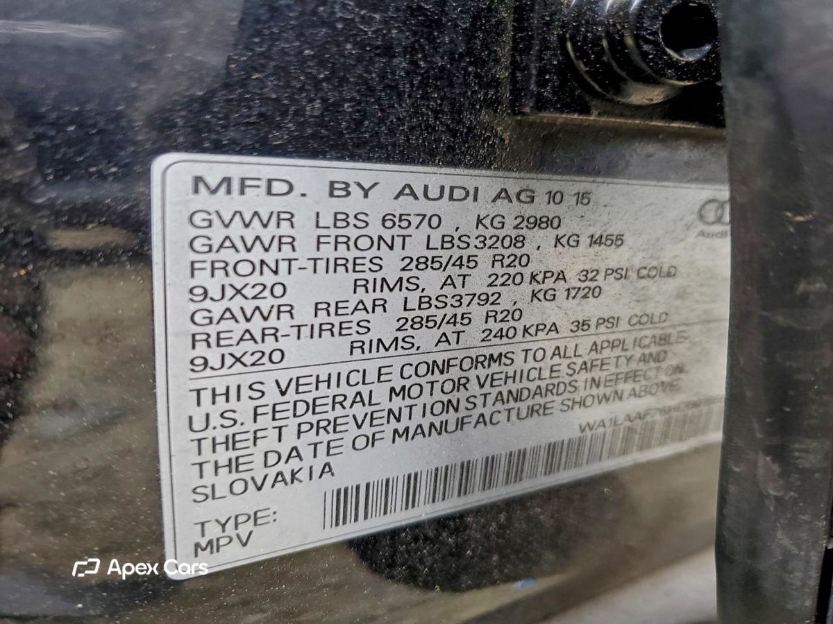 Audi Q7 2017