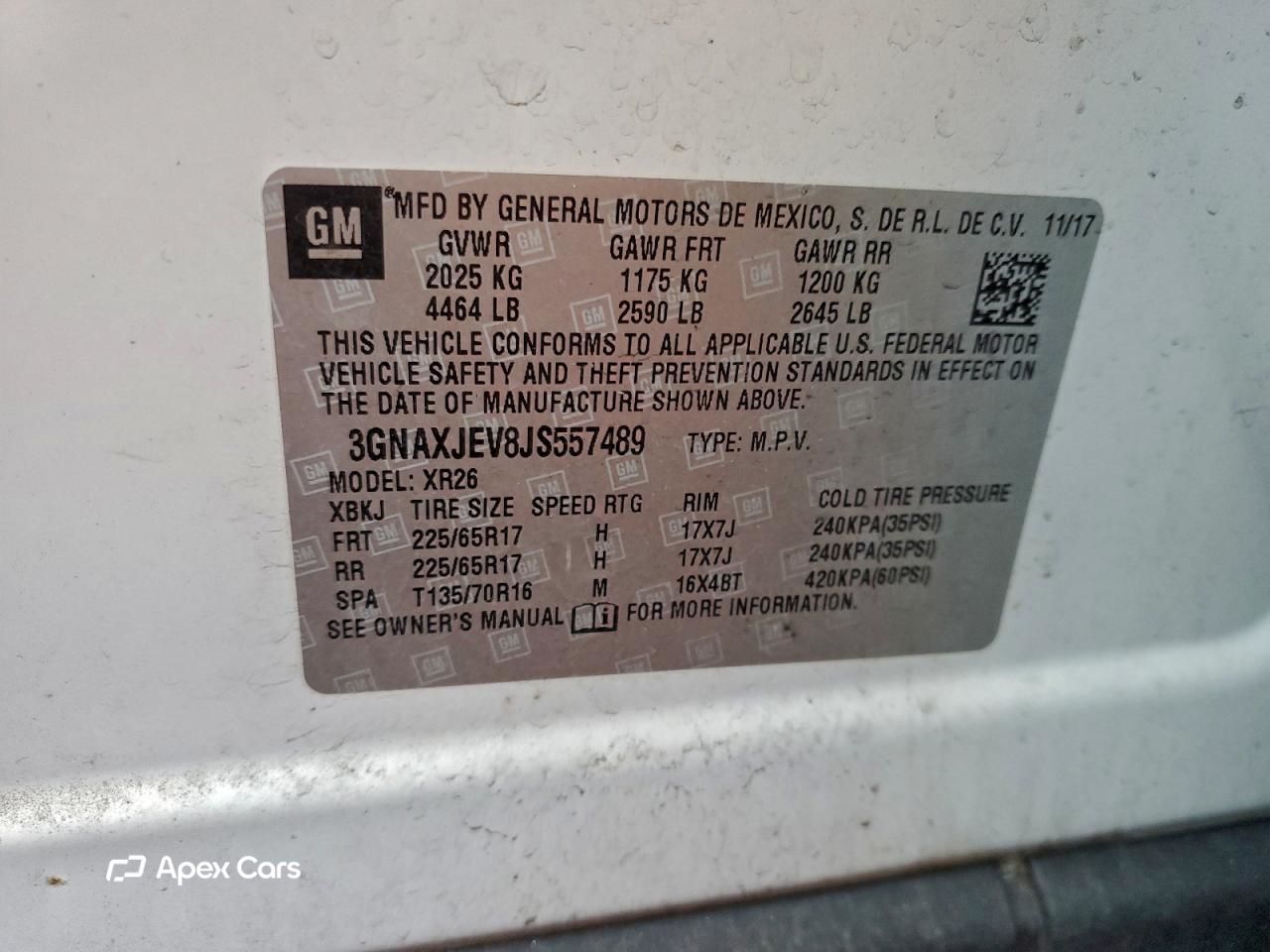 Chevrolet Equinox 2018