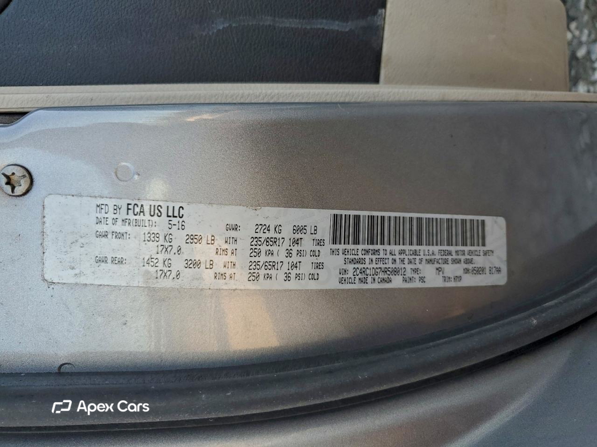 Chrysler Pacifica 2017