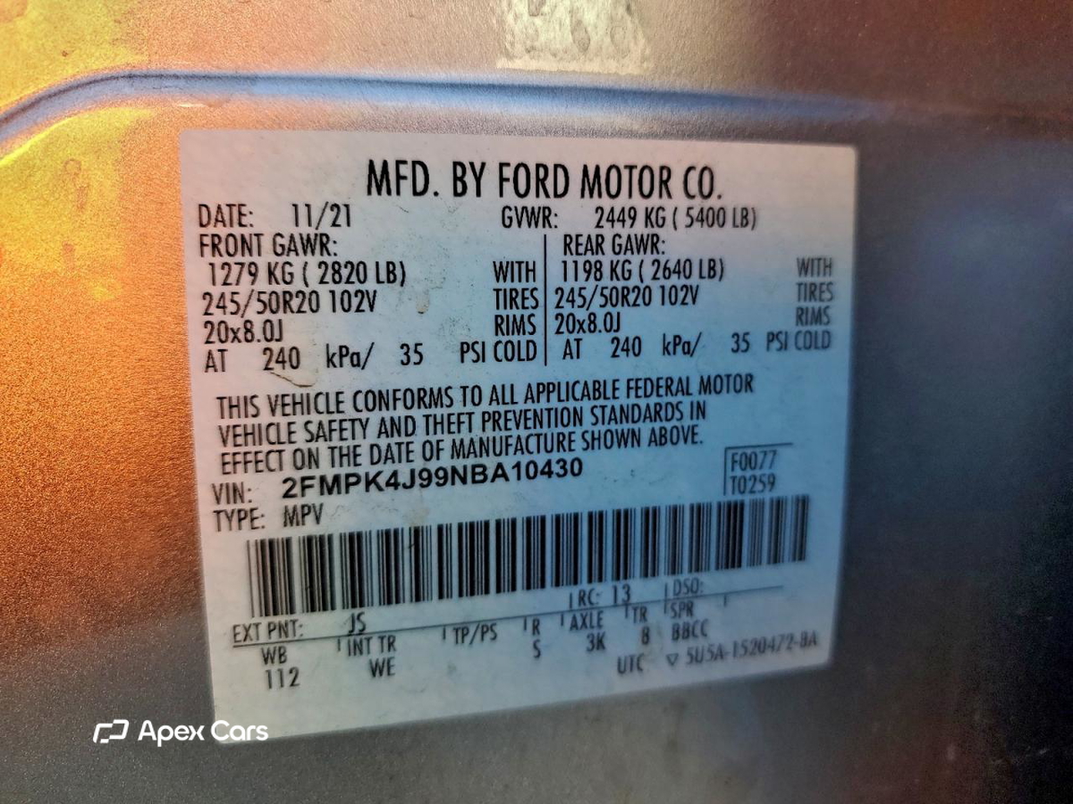 Ford Edge 2022