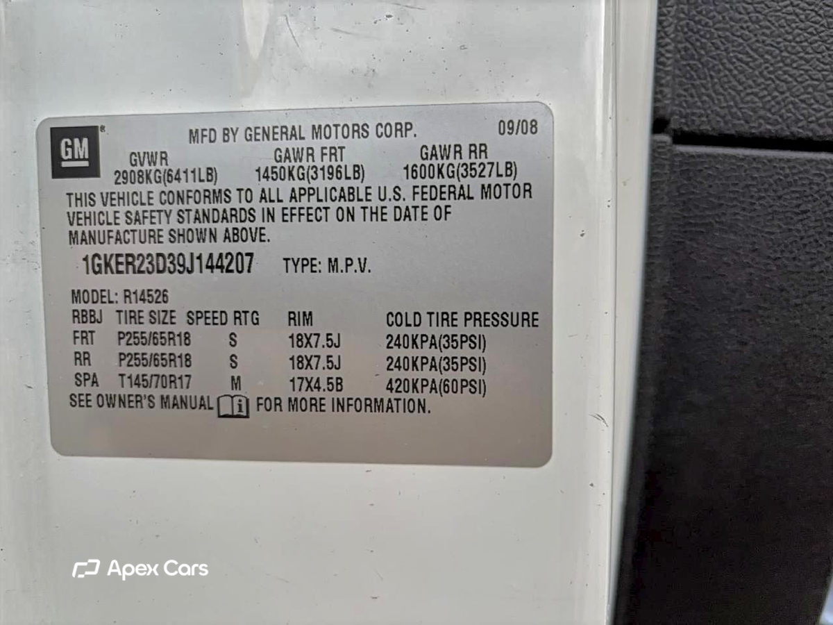 GMC Acadia 2009