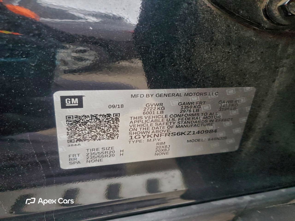 Cadillac XT5 2019