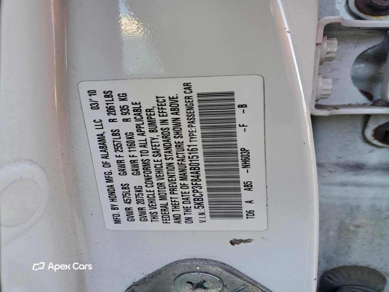 Honda Accord 2010