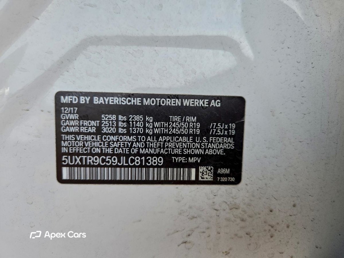 BMW X3 2018