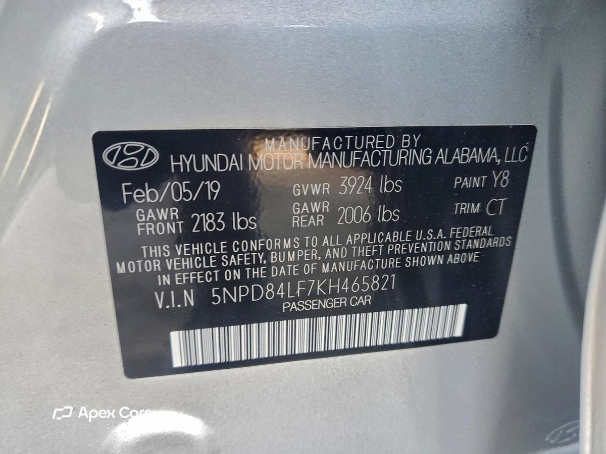 Hyundai Elantra 2019