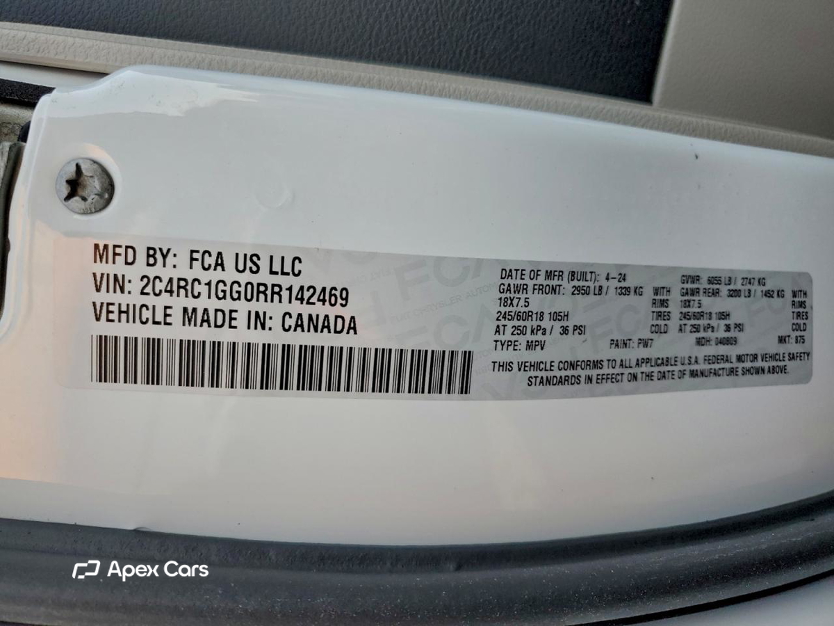 Chrysler Pacifica 2024