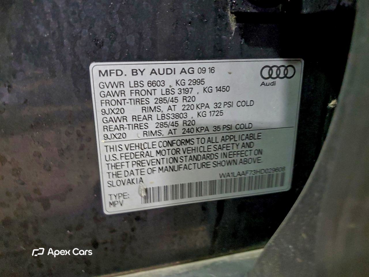 Audi Q7 2017