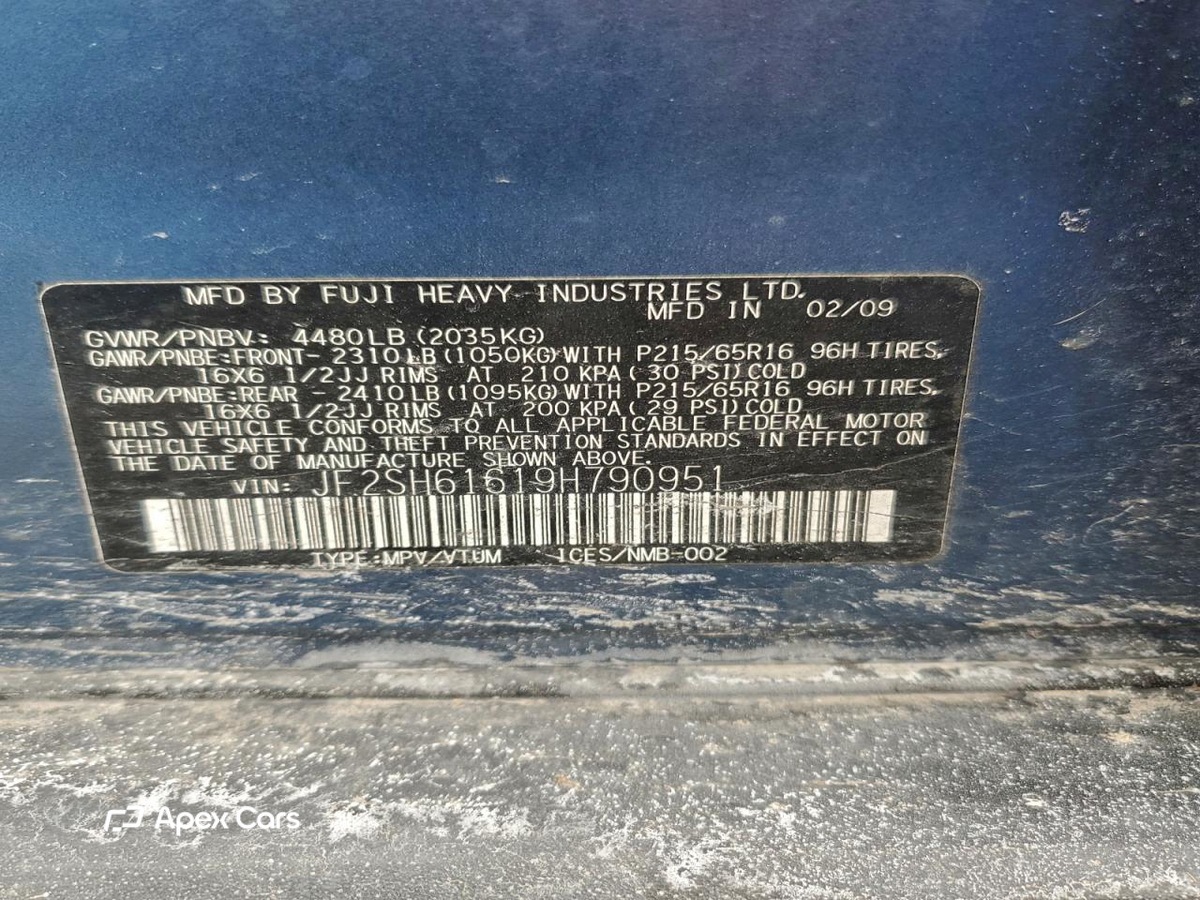 Subaru Forester 2009