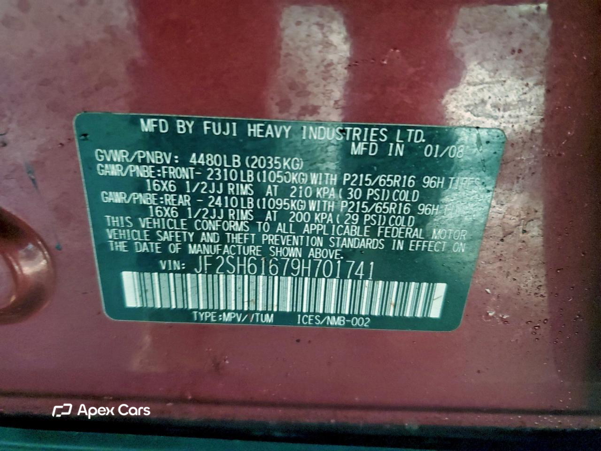 Subaru Forester 2009