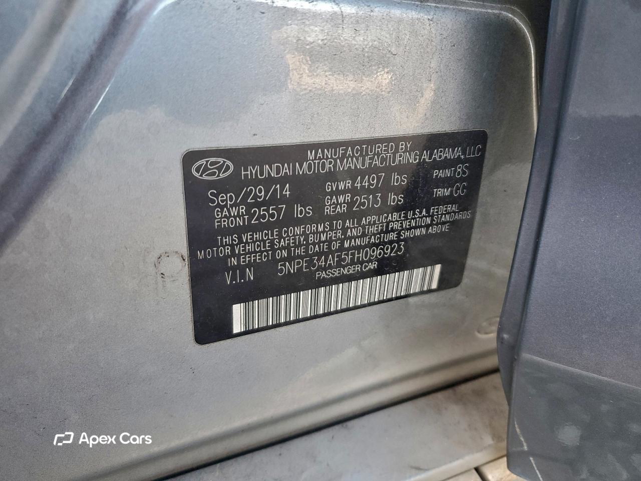 Hyundai Sonata 2015