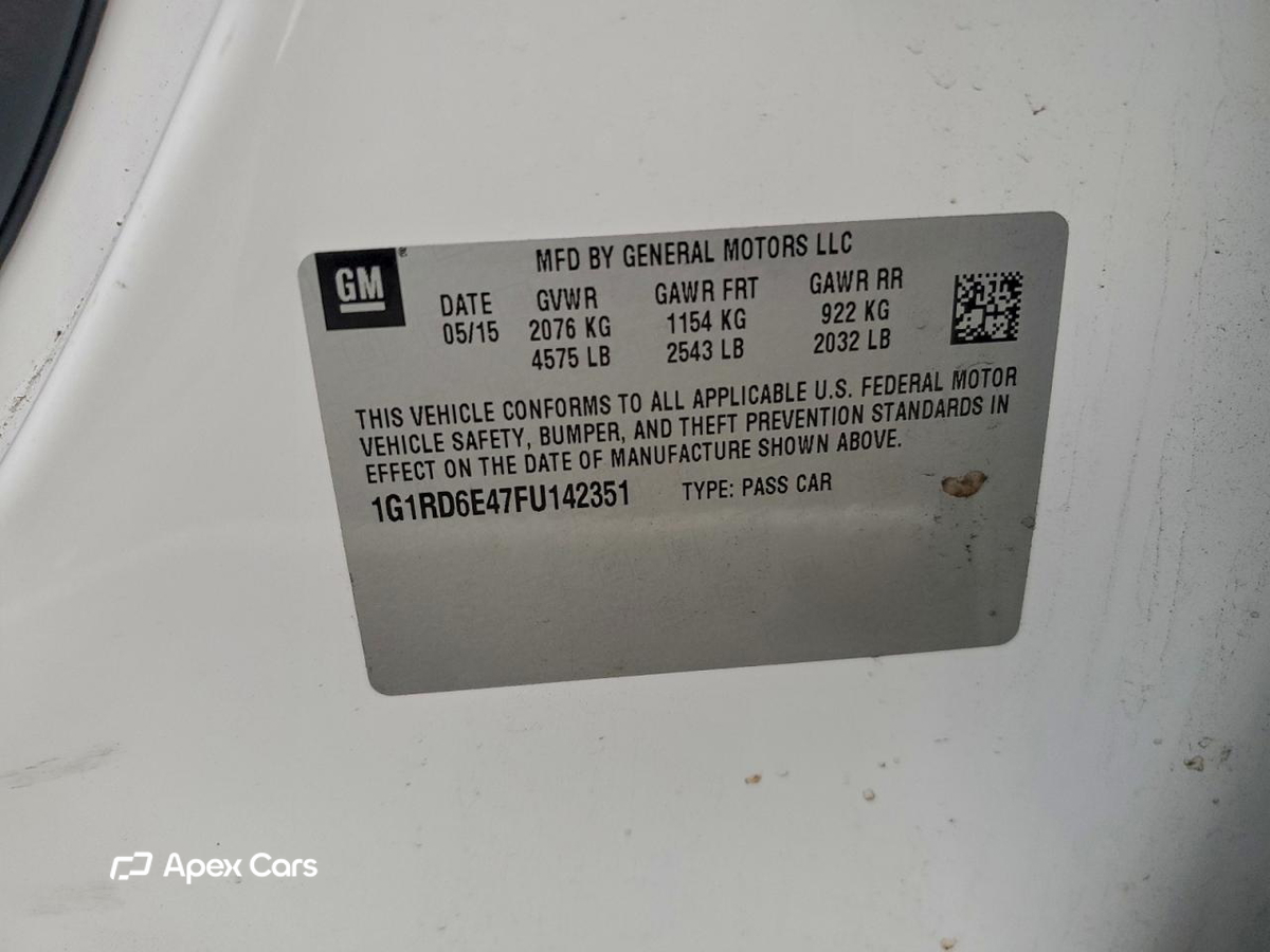 Chevrolet Volt 2015