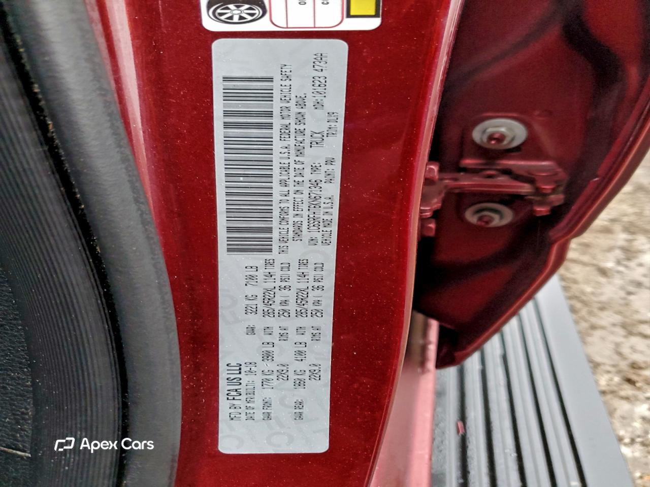 RAM 1500 2019