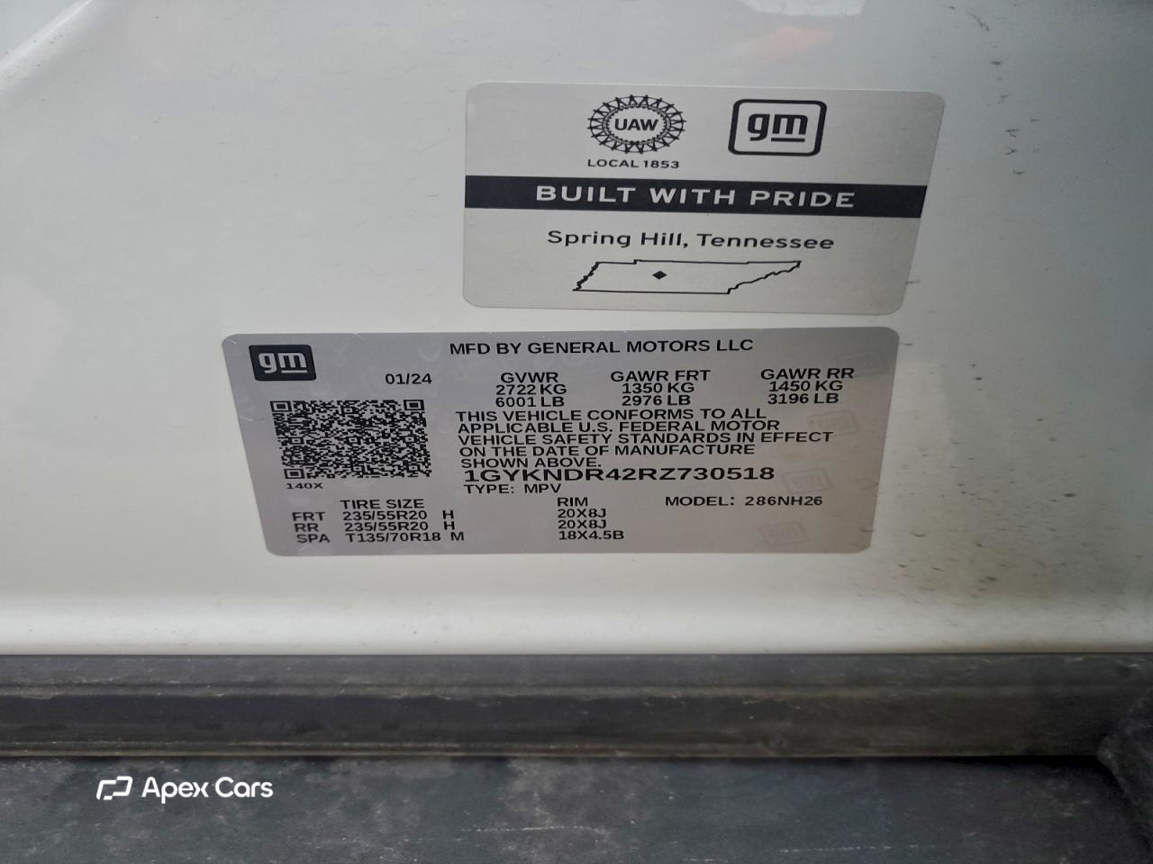 Cadillac XT5 2024