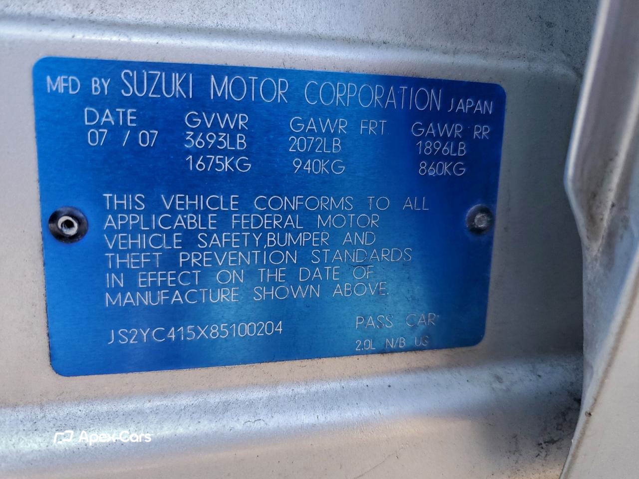 Suzuki SX4 2008