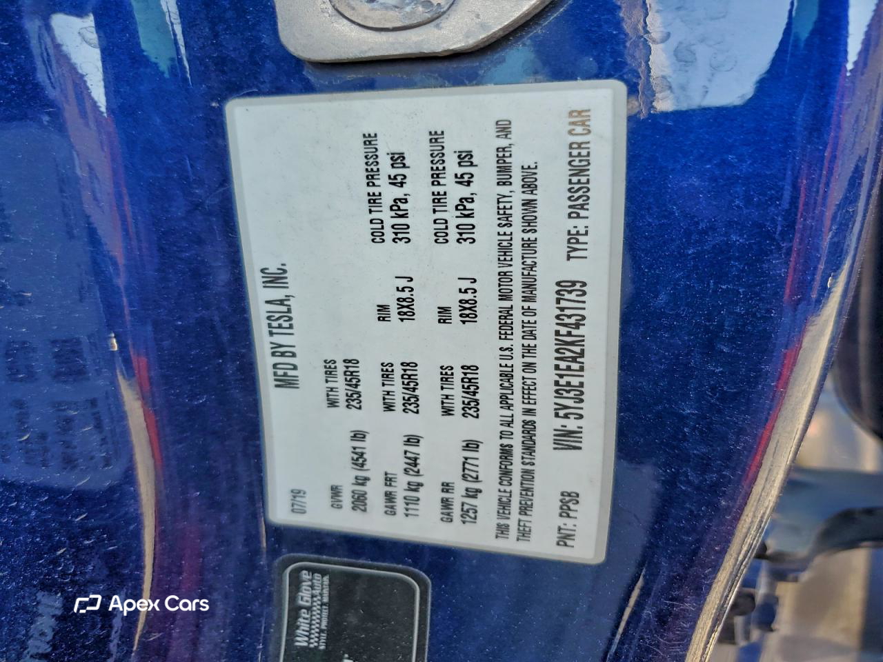 Tesla Model 3 2019