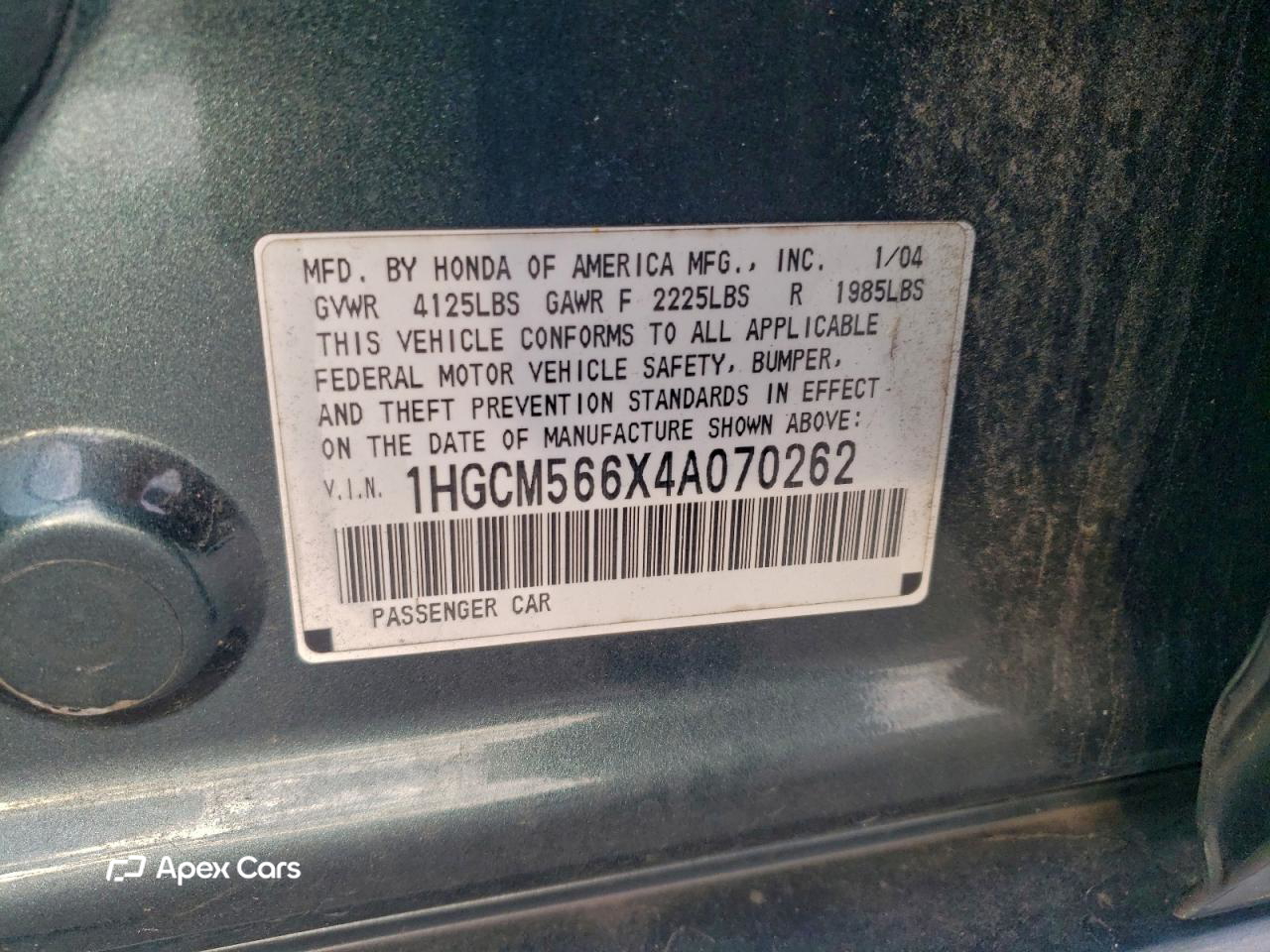 Honda Accord 2004