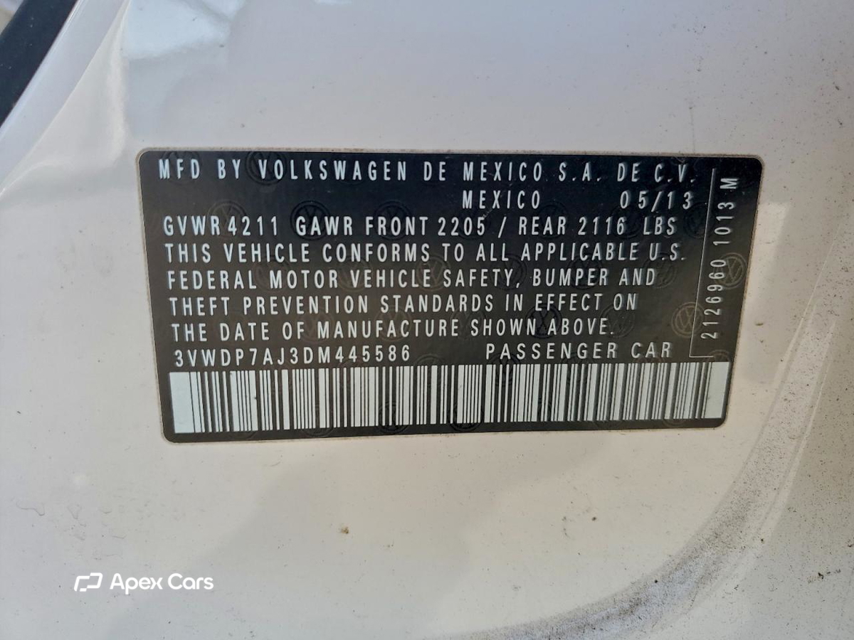 Volkswagen Jetta 2013