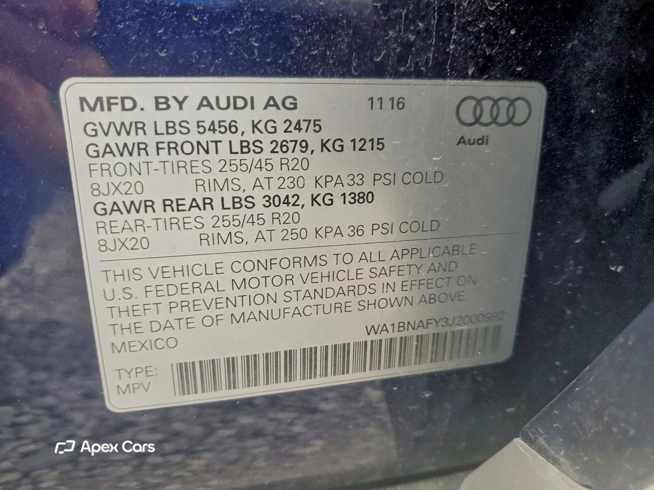 Audi Q5 2018