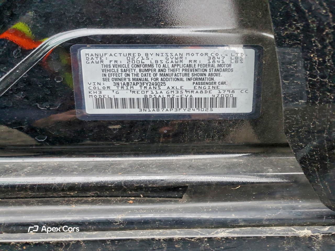 Nissan Sentra 2015