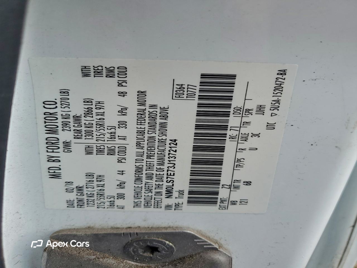 Ford Transit 2018