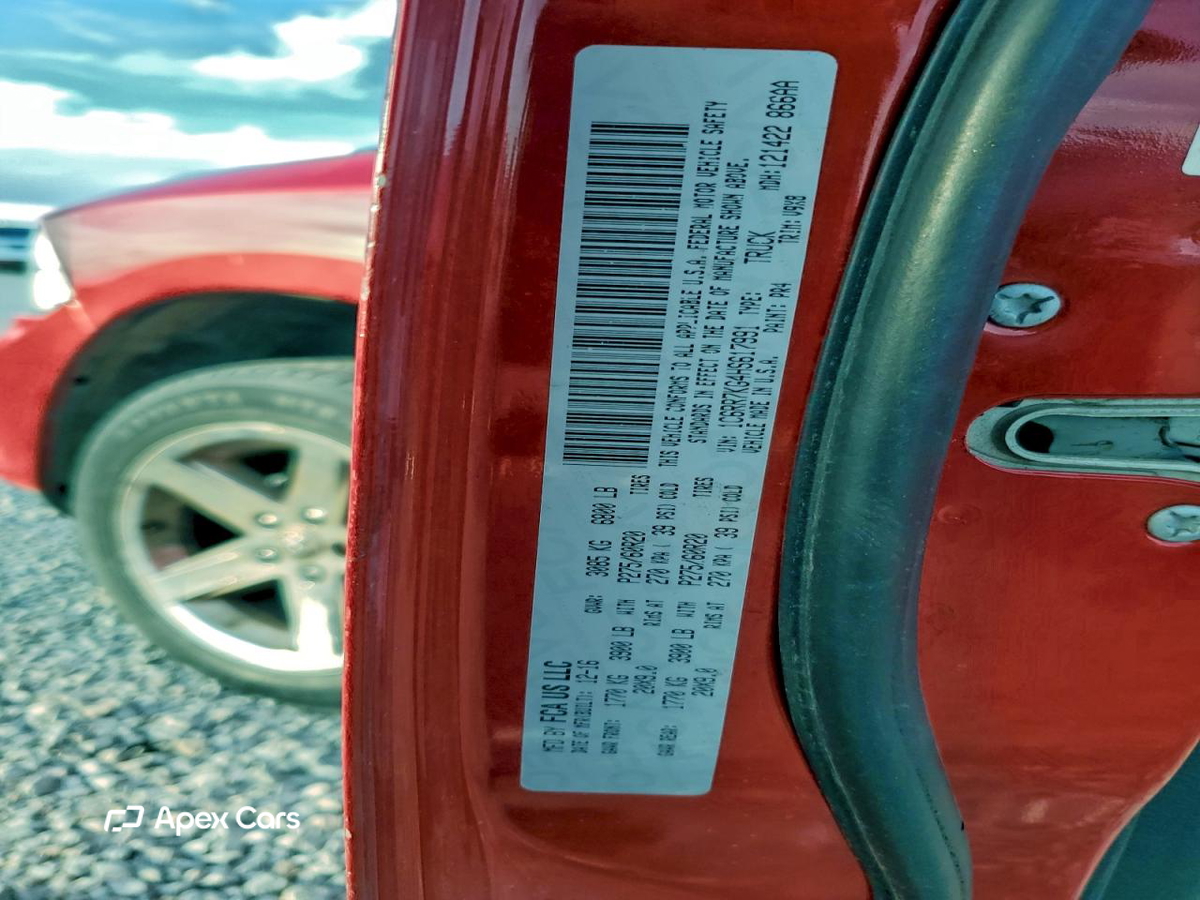 RAM 1500 2017