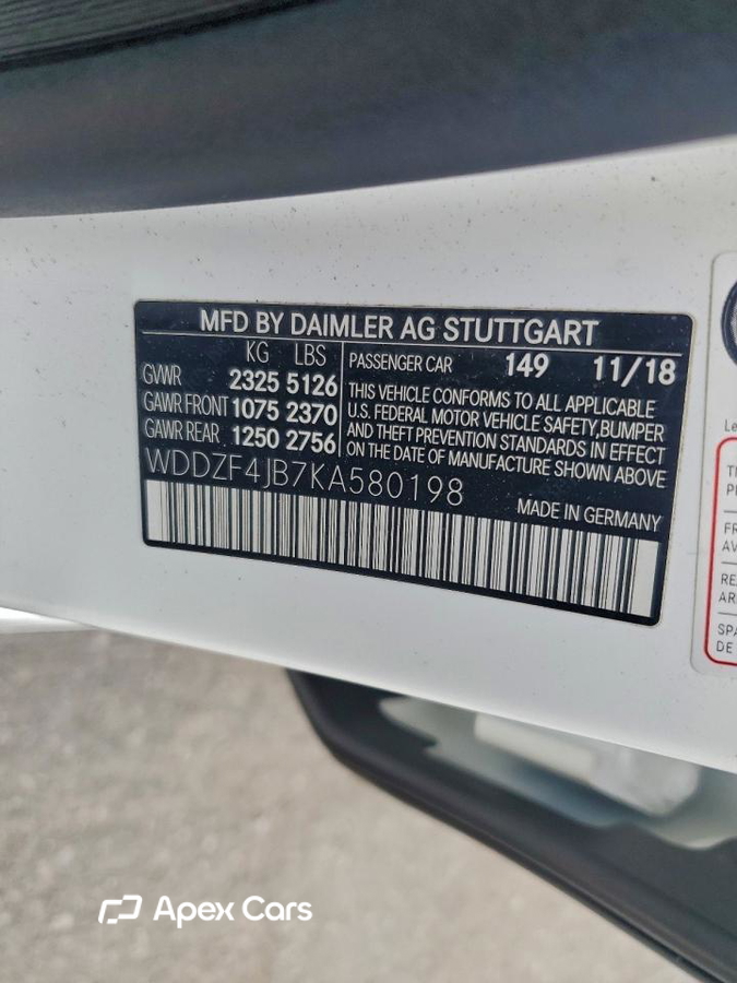 Mercedes-Benz E-klasse 2019