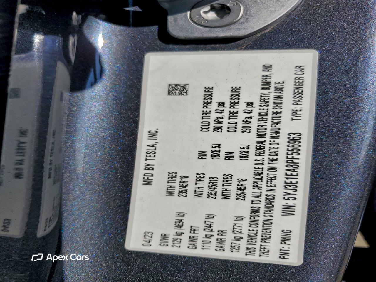 Tesla Model 3 2023