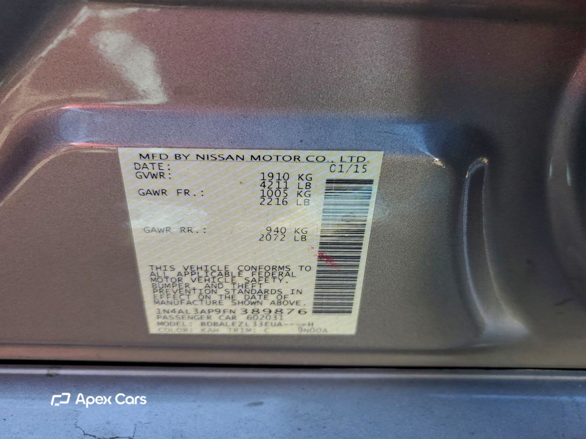 Nissan Altima 2015