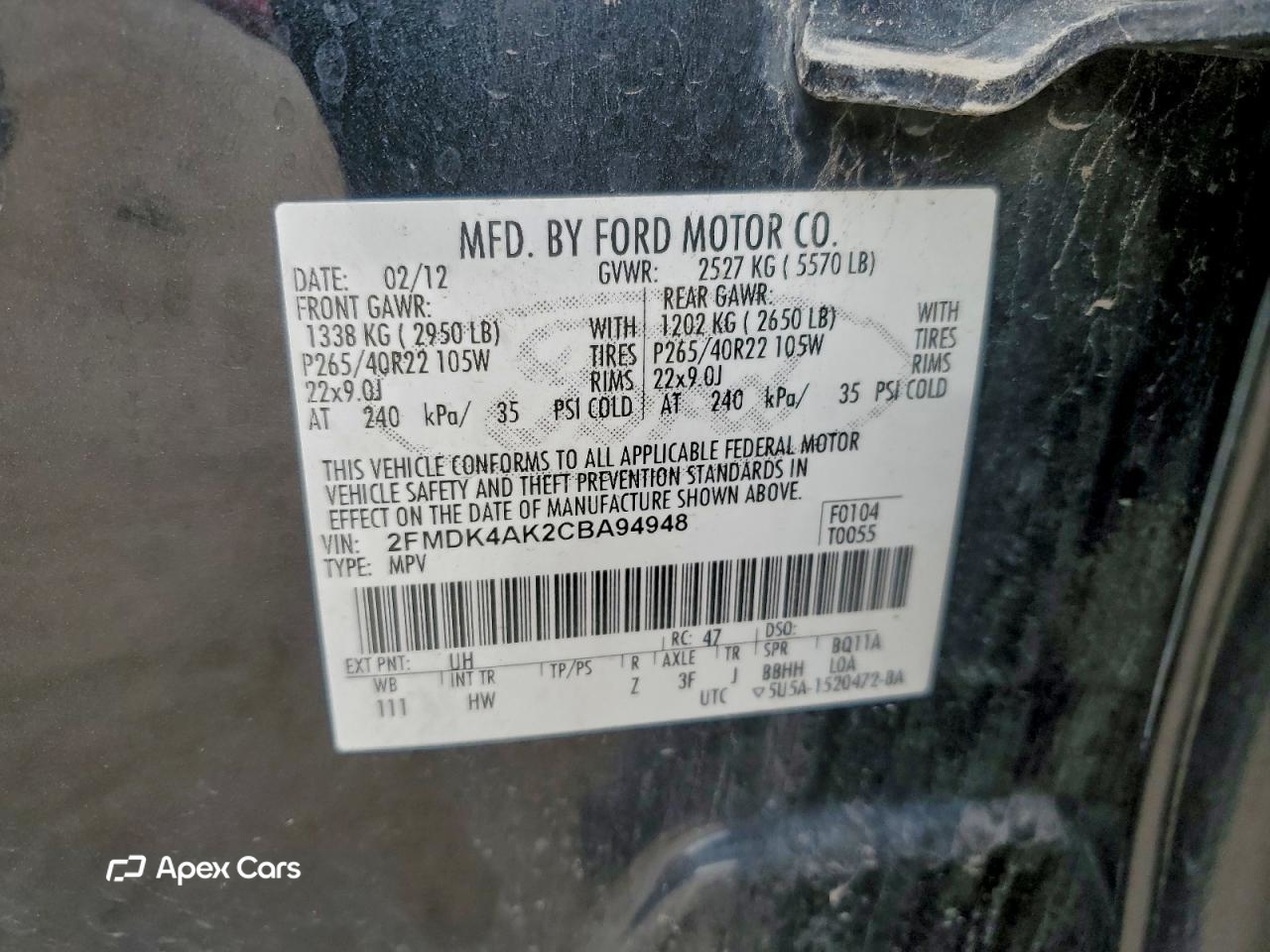 Ford Edge 2012