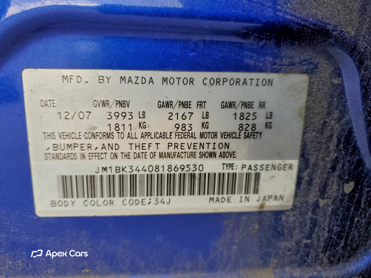 Mazda 3 2008