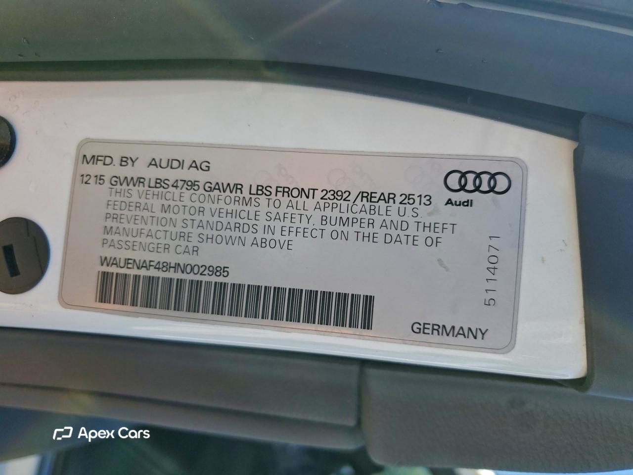 Audi A4 2017