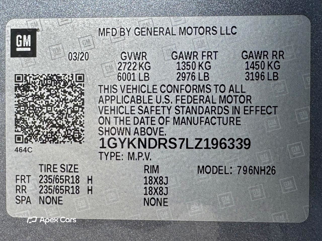 Cadillac XT5 2020