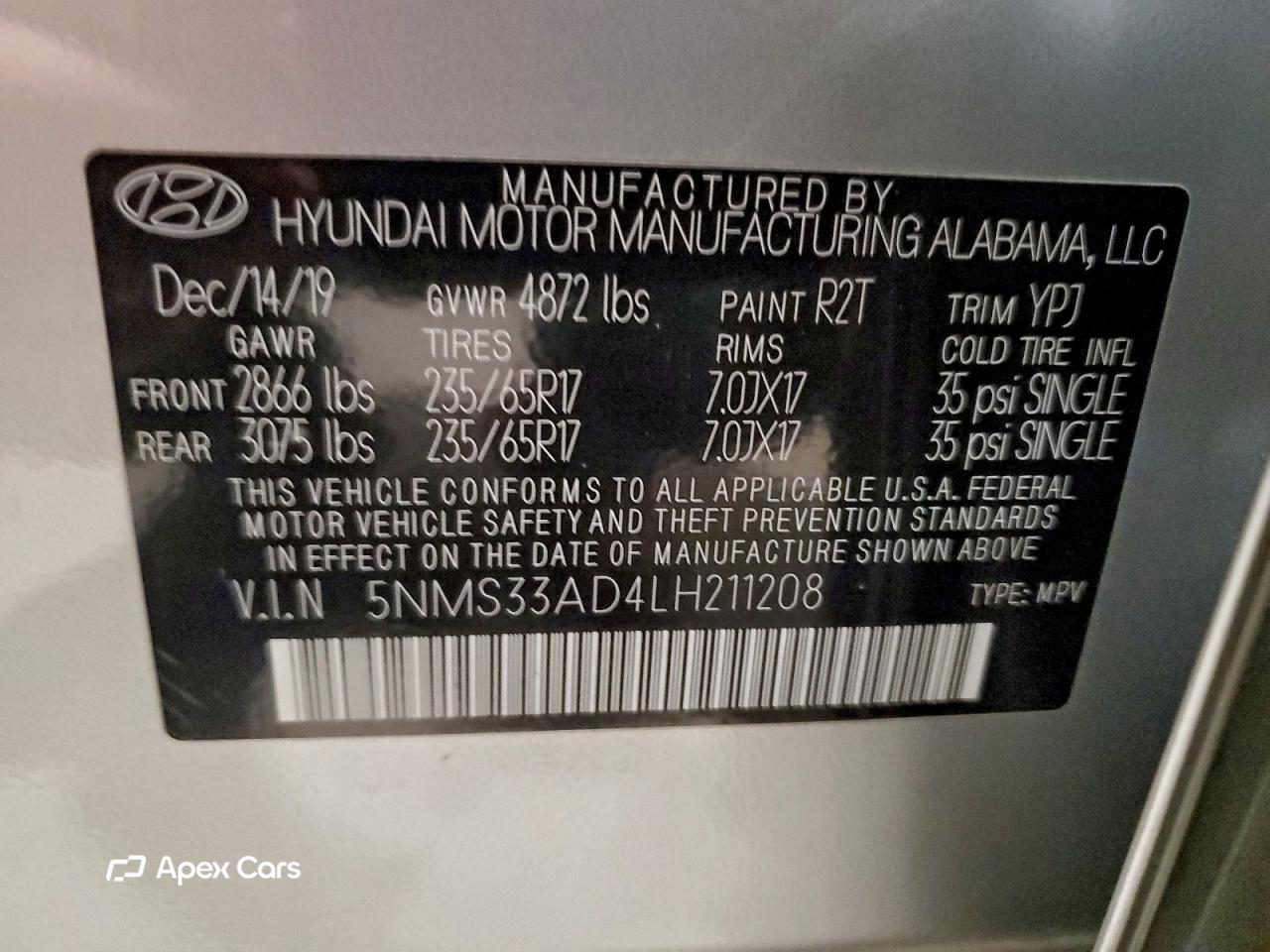 Hyundai Santa Fe 2020