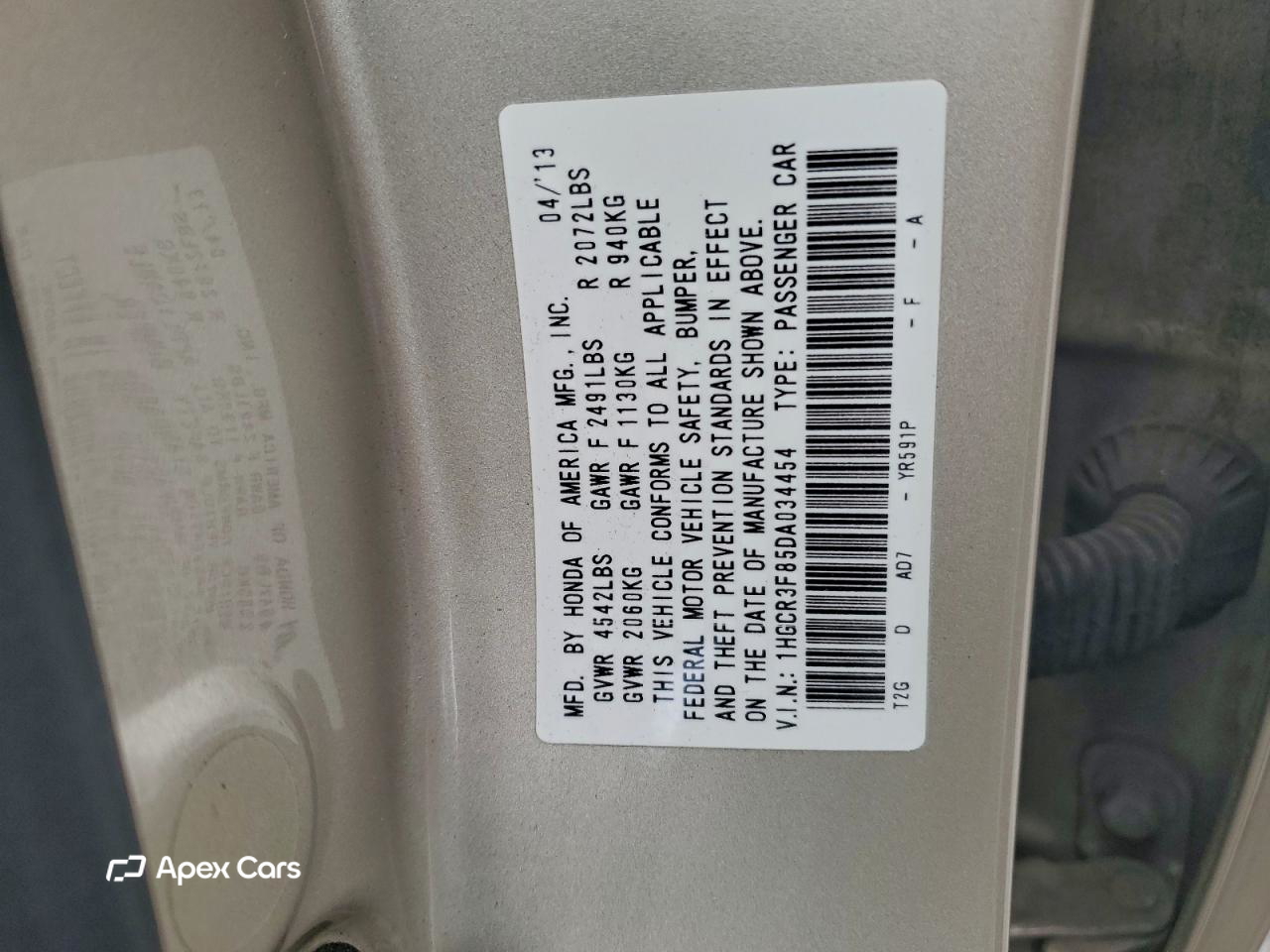 Honda Accord 2013