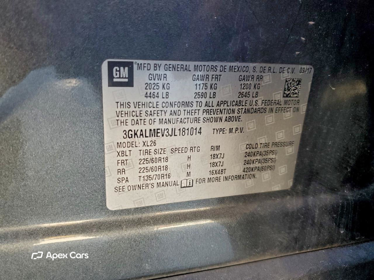 GMC Terrain 2018