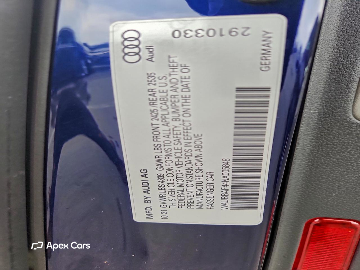 Audi A4 2022