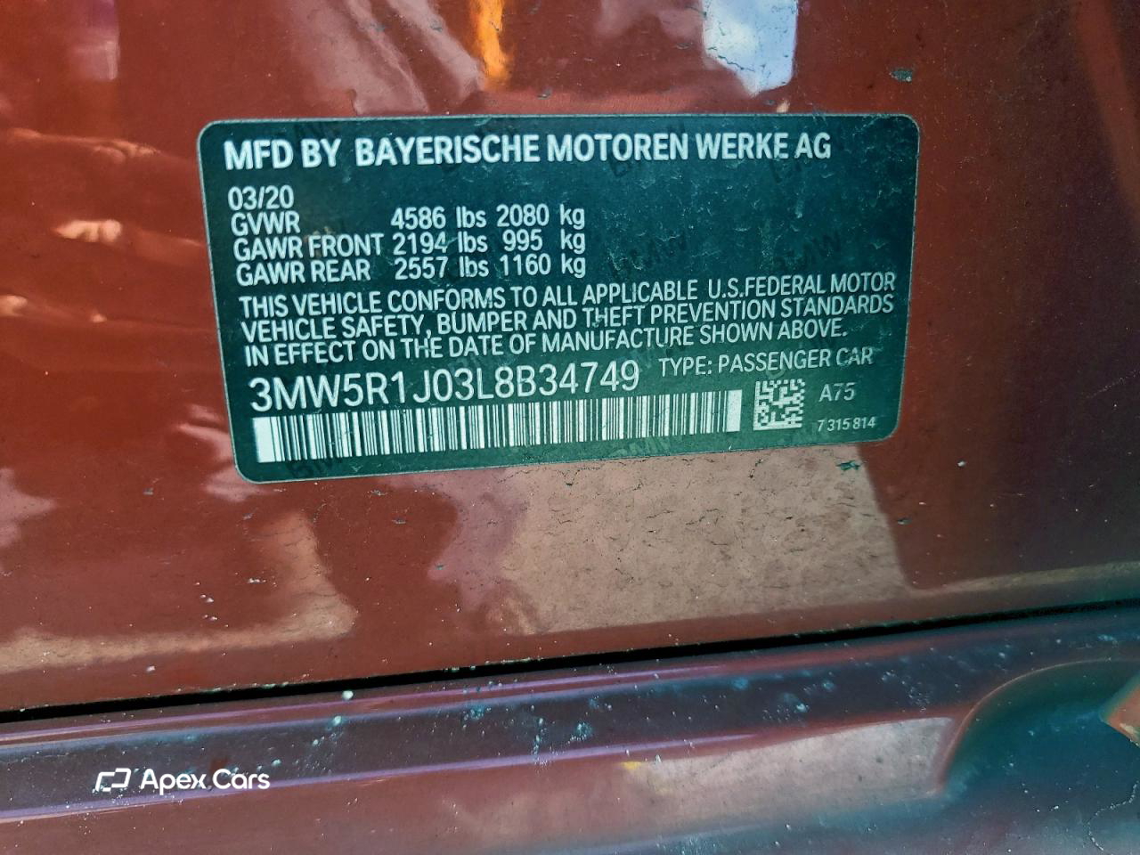 BMW Series 3 2020