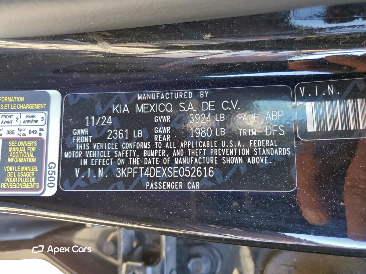 Kia K4 2025