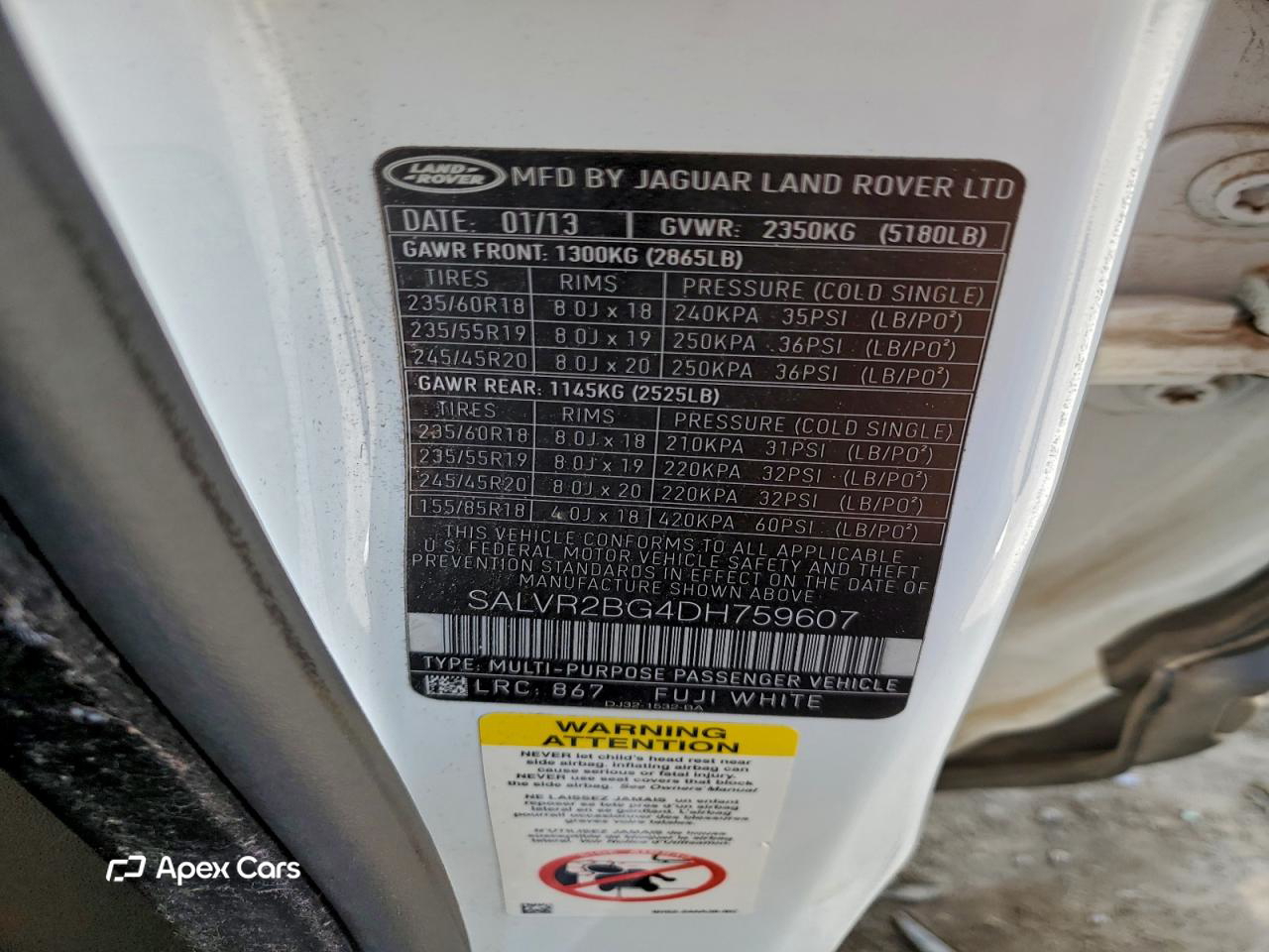 Land Rover Range Rover 2013