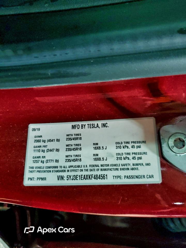 Tesla Model 3 2019